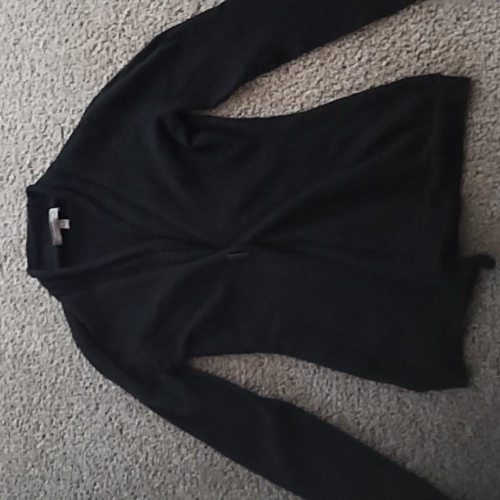 Black Cashmere Cardigan